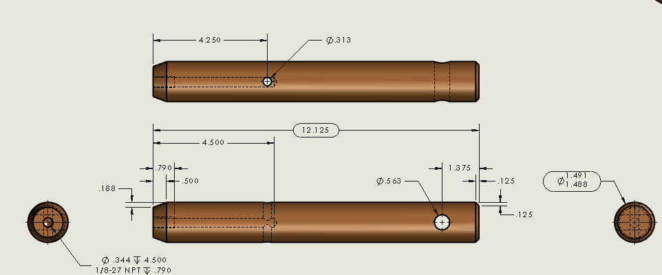 100399424 PIN - SLIDE PAN ROLLER