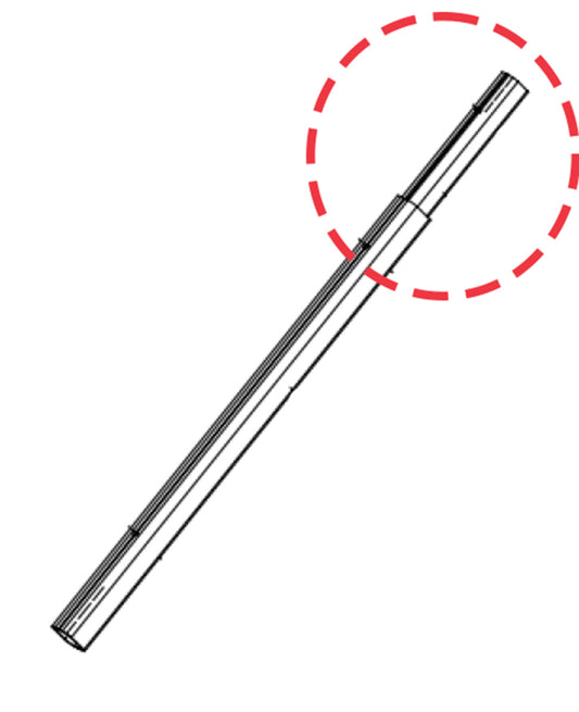 0002-061082  TOP ALUM ARM 120" #14A