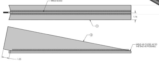 005551109 LOCK PIN GUSSET WLDMT