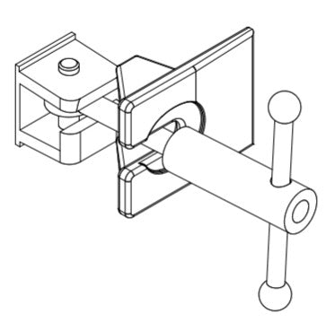 3900180 Tailgate Tightener Assembly