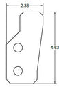 4036462 5th Wheel stopper Pin