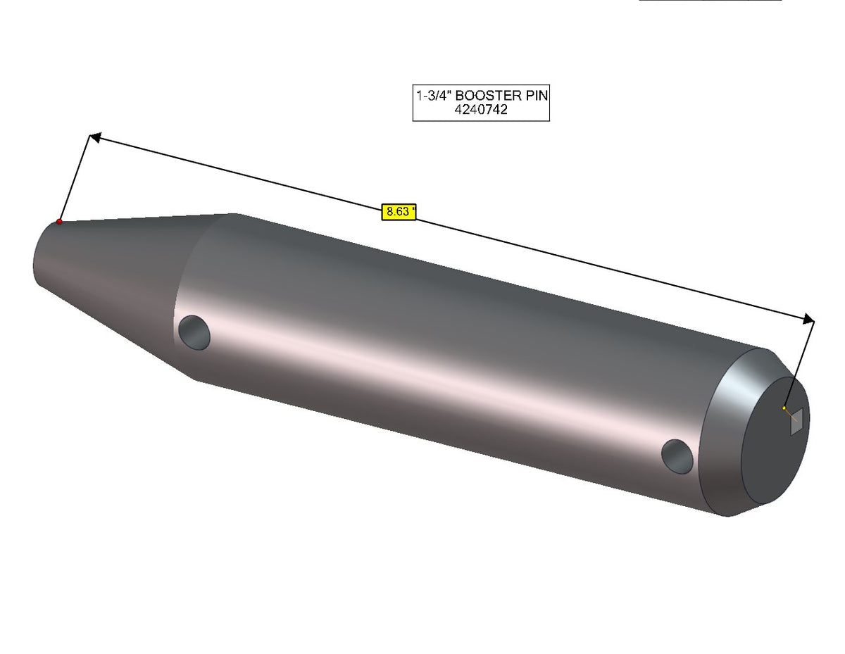 4240742 1-3/4" BOOSTER PIN