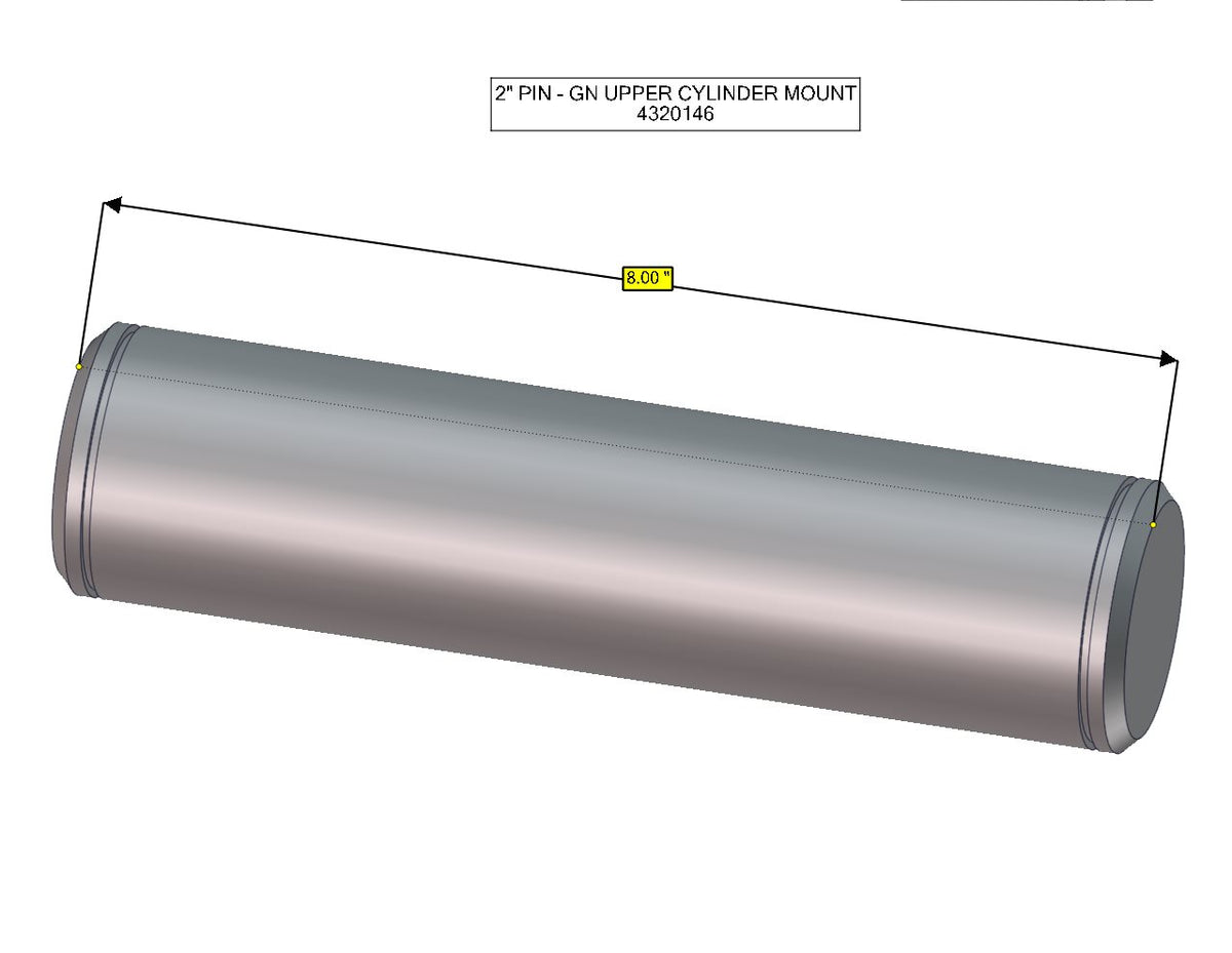 4320146 CYLINDER PIN, UPPER