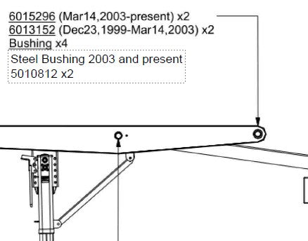 6013152 Pin Assy. 8.5” (Chrome)