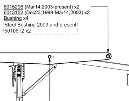6013152 Pin Assy. 8.5” (Chrome)