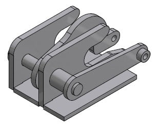 6014243  Lug Hinge/Locking Assy. LH