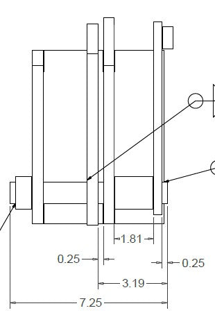 6014243  Lug Hinge/Locking Assy. LH
