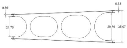 6019355 Strut Small Weldment