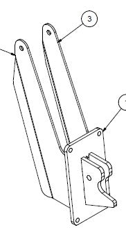 6021268 Trip Weldment LH