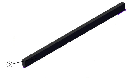 90021272SP rubber scraper