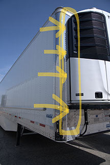 CRT8500011-U802 FRONT SIDE SHEET 9.33IN X 104.17IN SS