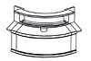CRTN8504331-A201 CORNER CAP