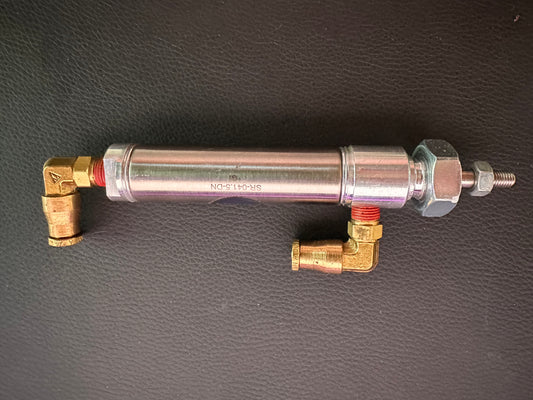 0600-00-021 Pneumatic Cylinder - 3/4" Bore x 1.5" Stroke x 1/4" SS Rod #15
