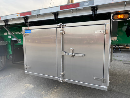 Coffre aluminium Plain 26H x 22D x 60L